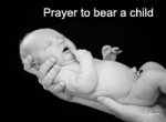 Prayer to bear a Child